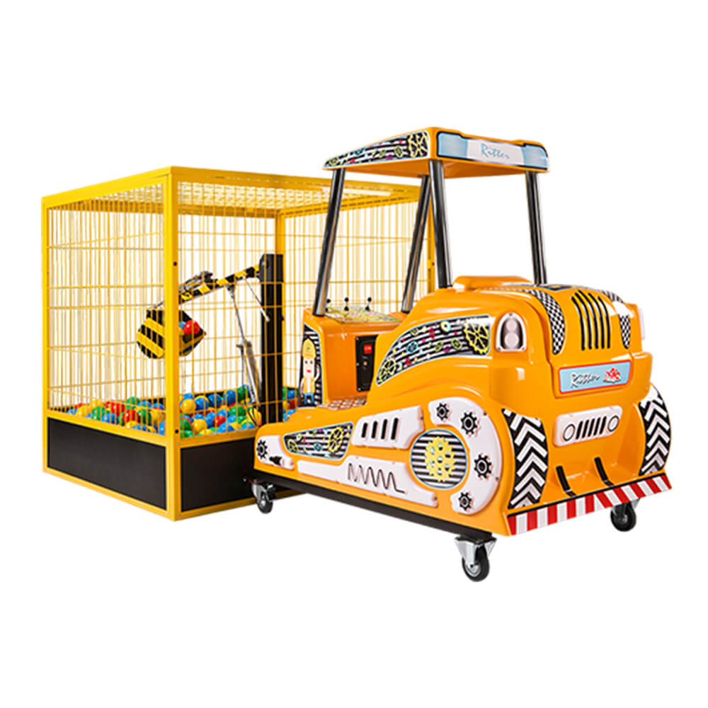 Mini Excavator with Metal Cage | Twister Amusement